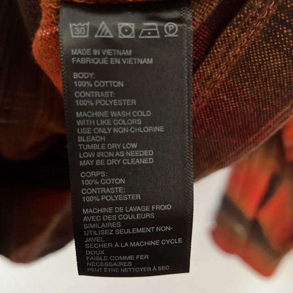 Cotton flannel faux fur collar jacket - Picture 8 of 8